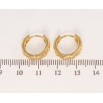Серьги Xuping Позолота 18K колечки Фигурный орнамент с напылением фото №2 Серьги Xuping Позолота 18K колечки Фигурный орнамент с напылением фото №2