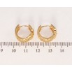 Серьги Xuping Позолота 18K колечки Декоративный резной орнамент с напылением фото №2 Серьги Xuping Позолота 18K колечки Декоративный резной орнамент с напылением фото №2