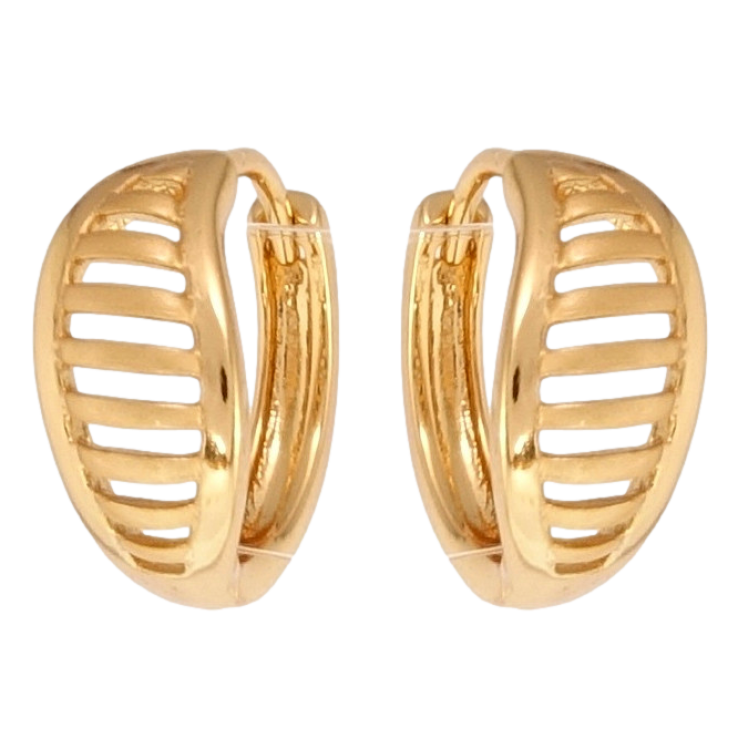 Серьги Xuping Позолота 18K колечки Резные листочки с напылением фото №21 Серьги Xuping Позолота 18K колечки Резные листочки с напылением фото №21