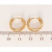 Серьги Xuping Позолота 18K колечки Геометрия с напылением фото №2 Серьги Xuping Позолота 18K колечки Геометрия с напылением фото №2