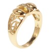 Кольцо Xuping Позолота 18K Бантик с резным узором фото №2 Кольцо Xuping Позолота 18K Бантик с резным узором фото №2