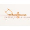 Серьги Xuping Позолота 18K английский замок Крестики из сердечек фото №2 Серьги Xuping Позолота 18K английский замок Крестики из сердечек фото №2
