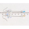 Серьги Xuping цвет Родий с кристаллами Swarovski французский замок Кристаллы Shimmer на цепочке фото №2 Серьги Xuping цвет Родий с кристаллами Swarovski французский замок Кристаллы Shimmer на цепочке фото №2