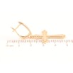 Серьги Xuping Позолота 18K английский замок Крестики фото №2 Серьги Xuping Позолота 18K английский замок Крестики фото №2