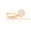 Серьги Xuping Позолота 18K английский замок Подвески с инкрустацией цирконием фото №2