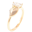 Кольцо Xuping Позолота 18K Сердечко с фианитом фото №2 Кольцо Xuping Позолота 18K Сердечко с фианитом фото №2