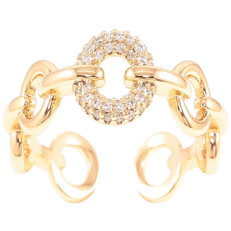 Кольцо Xuping Позолота 18K Узор с инкрустацией цирконием фото №12 Кольцо Xuping Позолота 18K Узор с инкрустацией цирконием фото №12