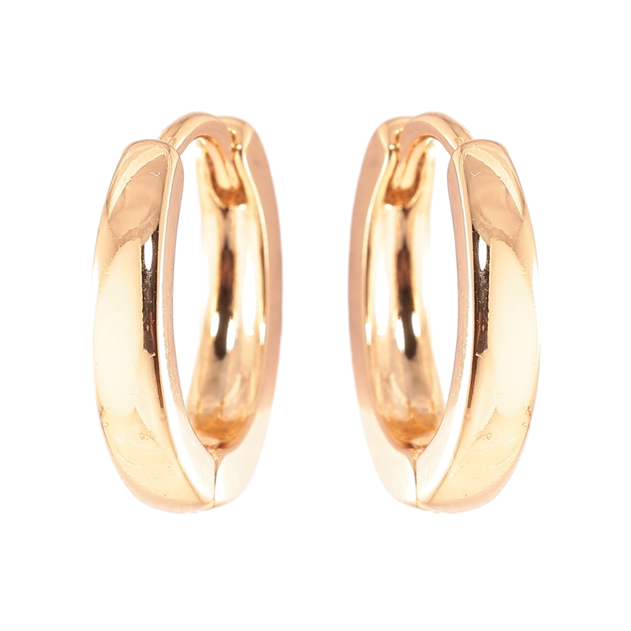 Серьги Xuping Позолота 18K колечки Классика, шир. 3мм ø 16мм фото №1 Серьги Xuping Позолота 18K колечки Классика, шир. 3мм ø 16мм фото №1