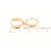 Серьги Xuping Позолота 18K колечки Классика, шир. 3мм ø 16мм фото №2 Серьги Xuping Позолота 18K колечки Классика, шир. 3мм ø 16мм фото №2