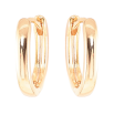 Серьги Xuping Позолота 18K подвески на колечках Ассиметричные, звезда с цирконием 2 в 1 фото №2