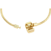 Браслет Xuping Позолота 14K В стиле Pandora Ювелирный шнур с бусинами длина 18см х 3мм фото №2 Браслет Xuping Позолота 14K В стиле Pandora Ювелирный шнур с бусинами длина 18см х 3мм фото №2