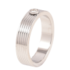 Кольцо Xuping TTM Stainless Steel Цвет Родий Узор с цирконием, шир. 5мм фото №2 Кольцо Xuping TTM Stainless Steel Цвет Родий Узор с цирконием, шир. 5мм фото №2