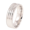 Кольцо Xuping TTM Stainless Steel Цвет Родий Декоративный узор с цирконием, шир. 6мм фото №2 Кольцо Xuping TTM Stainless Steel Цвет Родий Декоративный узор с цирконием, шир. 6мм фото №2