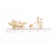 Серьги Xuping TTM Stainless Steel цвет 14K пусеты Декоративные с кристаллами фото №2 Серьги Xuping TTM Stainless Steel цвет 14K пусеты Декоративные с кристаллами фото №2