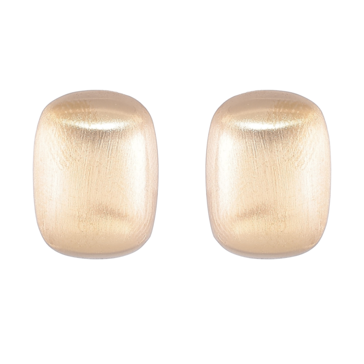 Серьги Xuping TTM Stainless Steel цвет 14K пусеты Прямоугольные 11х15мм фото №23