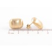 Серьги Xuping TTM Stainless Steel цвет 14K пусеты Прямоугольные 11х15мм фото №2 Серьги Xuping TTM Stainless Steel цвет 14K пусеты Прямоугольные 11х15мм фото №2