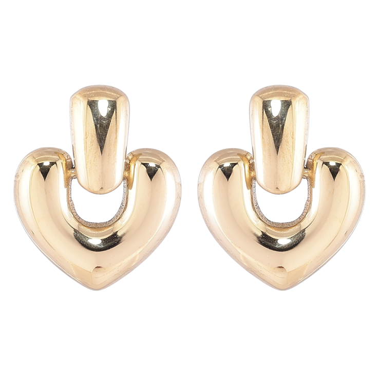 Серьги Xuping TTM Stainless Steel цвет 14K пусеты Декоративные подвески фото №23