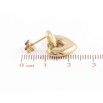 Серьги Xuping TTM Stainless Steel цвет 14K пусеты Декоративные подвески фото №2 Серьги Xuping TTM Stainless Steel цвет 14K пусеты Декоративные подвески фото №2