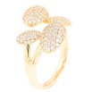 Кольцо Xuping Позолота 18K Инкрустация цирконием фото №2 Кольцо Xuping Позолота 18K Инкрустация цирконием фото №2