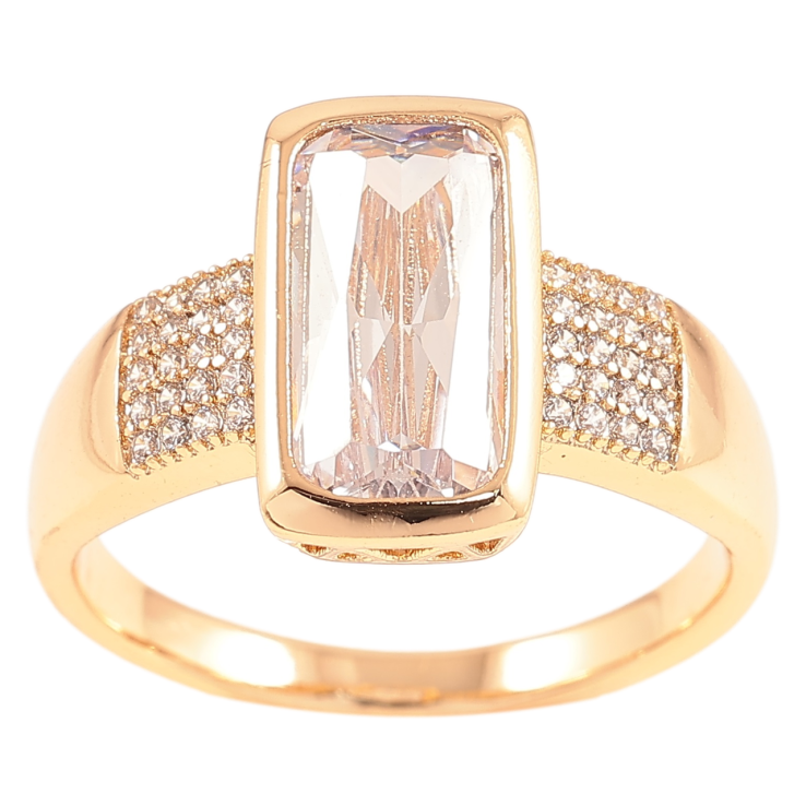 Кольцо Xuping Позолота 18K Фианит с инкрустацией цирконием фото №15 Кольцо Xuping Позолота 18K Фианит с инкрустацией цирконием фото №15