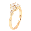 Кольцо Xuping Позолота 18K Узор из циркония фото №2 Кольцо Xuping Позолота 18K Узор из циркония фото №2