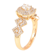 Кольцо Xuping Позолота 18K Инкрустация цирконием фото №2 Кольцо Xuping Позолота 18K Инкрустация цирконием фото №2