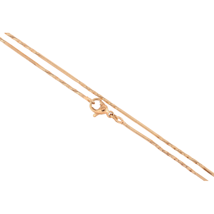 Ланцюжок Xuping Позолота 18K Плетіння «Ювелірний шнур перекручений» довжина 50см х 1мм фото №21 Ланцюжок Xuping Позолота 18K Плетіння «Ювелірний шнур перекручений» довжина 50см х 1мм фото №21