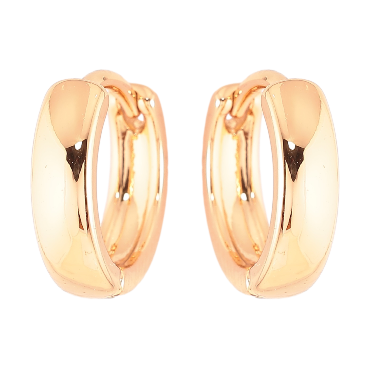 Серьги Xuping Позолота 18K колечки Классика, шир 3.6мм фото №12 Серьги Xuping Позолота 18K колечки Классика, шир 3.6мм фото №12