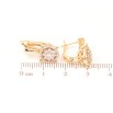 Серьги Xuping Позолота 18K английский замок Узор с инкрустацией цирконием фото №2 Серьги Xuping Позолота 18K английский замок Узор с инкрустацией цирконием фото №2
