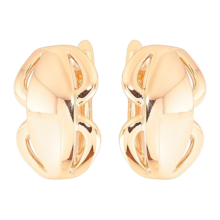 Серьги Xuping Позолота 18K английский замок Декоративный узор фото №1 Серьги Xuping Позолота 18K английский замок Декоративный узор фото №1