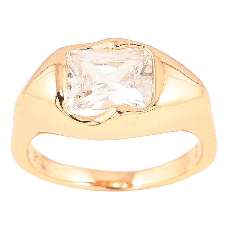 Кольцо Xuping Позолота 18K Фианит фото №25 Кольцо Xuping Позолота 18K Фианит фото №25