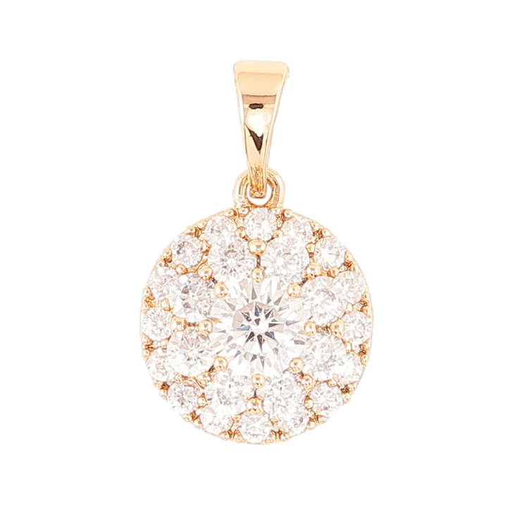 Кулон Xuping Позолота 18K Инкрустация цирконием для цепочки до 5мм фото №12 Кулон Xuping Позолота 18K Инкрустация цирконием для цепочки до 5мм фото №12