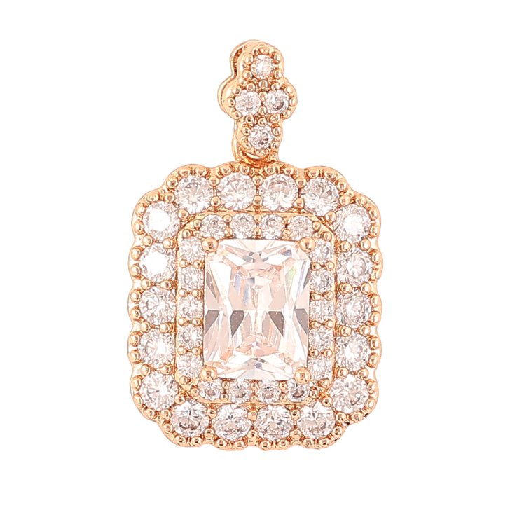Кулон Xuping Позолота 18K «Інкрустація цирконієм» для ланцюжка до 3мм фото №10 Кулон Xuping Позолота 18K «Інкрустація цирконієм» для ланцюжка до 3мм фото №10