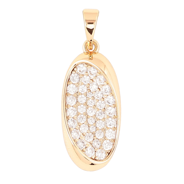 Кулон Xuping Позолота 18K «Інкрустація цирконієм» для ланцюжка до 5мм фото №13 Кулон Xuping Позолота 18K «Інкрустація цирконієм» для ланцюжка до 5мм фото №13