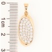 Кулон Xuping Позолота 18K «Інкрустація цирконієм» для ланцюжка до 5мм фото №2 Кулон Xuping Позолота 18K «Інкрустація цирконієм» для ланцюжка до 5мм фото №2