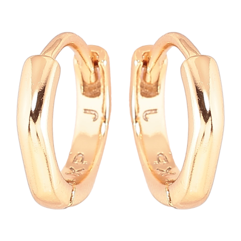 Сережки Xuping Позолота 18K колечка «Фігурні» фото №1 Сережки Xuping Позолота 18K колечка «Фігурні» фото №1