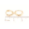 Серьги Xuping Позолота 18K колечки Фигурные фото №2 Серьги Xuping Позолота 18K колечки Фигурные фото №2