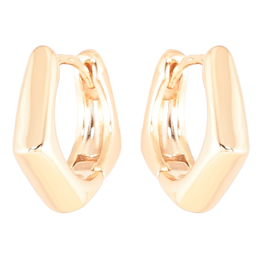 Серьги Xuping Позолота 18K колечки Фигурные фото №1 Серьги Xuping Позолота 18K колечки Фигурные фото №1