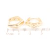 Серьги Xuping Позолота 18K колечки Фигурные фото №2 Серьги Xuping Позолота 18K колечки Фигурные фото №2