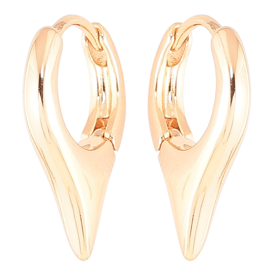 Серьги Xuping Позолота 18K колечки Фантазийные фото №1 Серьги Xuping Позолота 18K колечки Фантазийные фото №1