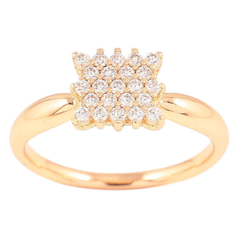 Каблучка Xuping Позолота 18K «Інкрустація цирконієм» фото №19 Каблучка Xuping Позолота 18K «Інкрустація цирконієм» фото №19