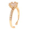Кольцо Xuping Позолота 18K Кристальный блеск фото №2 Кольцо Xuping Позолота 18K Кристальный блеск фото №2