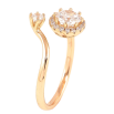 Кольцо Xuping Позолота 18K Кристальный блеск фото №2 Кольцо Xuping Позолота 18K Кристальный блеск фото №2