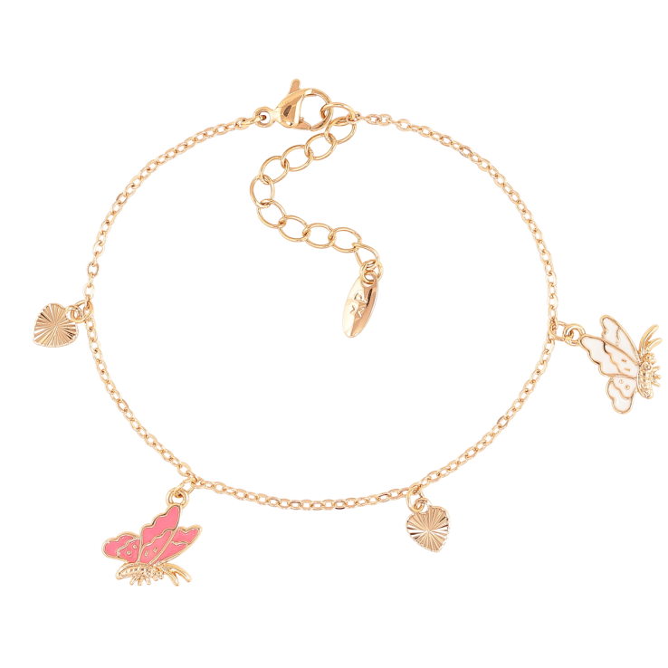 Браслет Xuping Позолота 18K Цепочка с подвесками длинна с доп.цепочкой 15.5-18.5см х 1.5мм фото №15 Браслет Xuping Позолота 18K Цепочка с подвесками длинна с доп.цепочкой 15.5-18.5см х 1.5мм фото №15