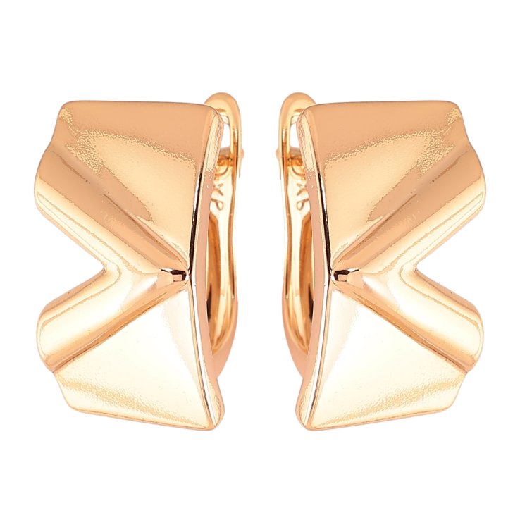 Серьги Xuping Позолота 18K английский замок Декоративный узор фото №8
