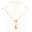 Подвеска на цепочке Xuping Позолота 18K Замочек с ключиком длина 44см х 1-3мм, без замка фото №4 Подвеска на цепочке Xuping Позолота 18K Замочек с ключиком длина 44см х 1-3мм, без замка фото №4