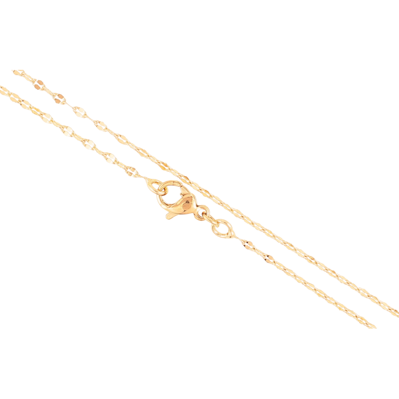 Цепочка Xuping Позолота 18K Плетение Якорное длинна 44см х 1.5мм фото №3