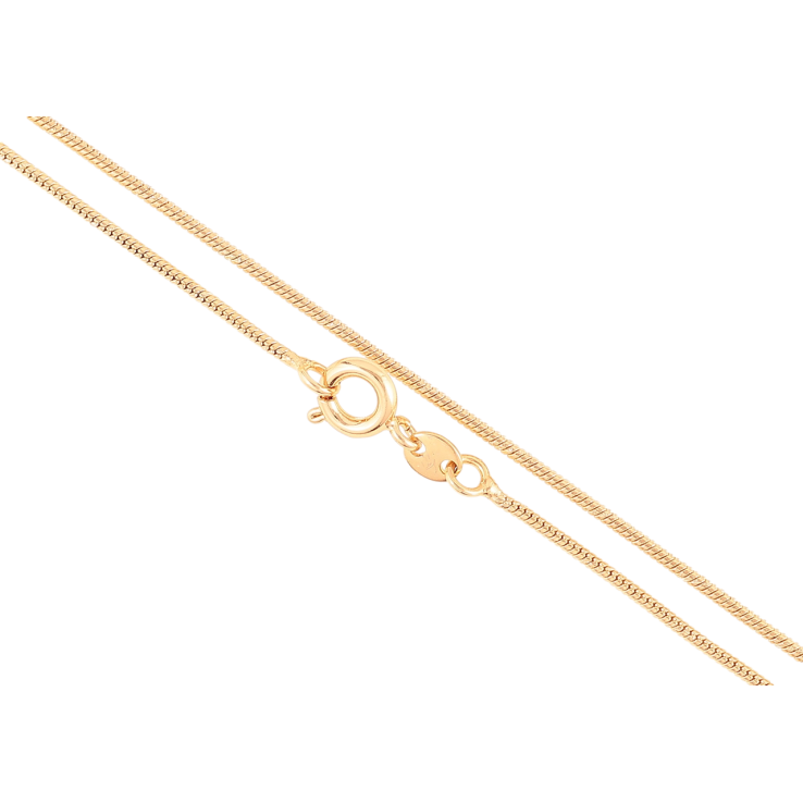 Ланцюжок Xuping Позолота 18K Плетіння Ювелірний шнур» довжина 45см х 1мм фото №10 Ланцюжок Xuping Позолота 18K Плетіння Ювелірний шнур» довжина 45см х 1мм фото №10