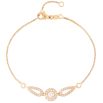 Браслет Xuping Позолота 18K Цепочка с декоративной вставкой с доп. звеном 17,19см х 1мм фото №2 Браслет Xuping Позолота 18K Цепочка с декоративной вставкой с доп. звеном 17,19см х 1мм фото №2