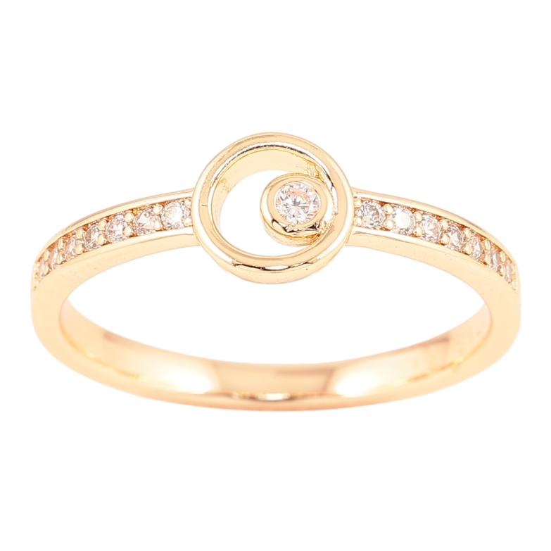 Каблучка Xuping M&L Колір 18К Доріжка цирконію з колом» фото №23 Каблучка Xuping M&L Колір 18К Доріжка цирконію з колом» фото №23